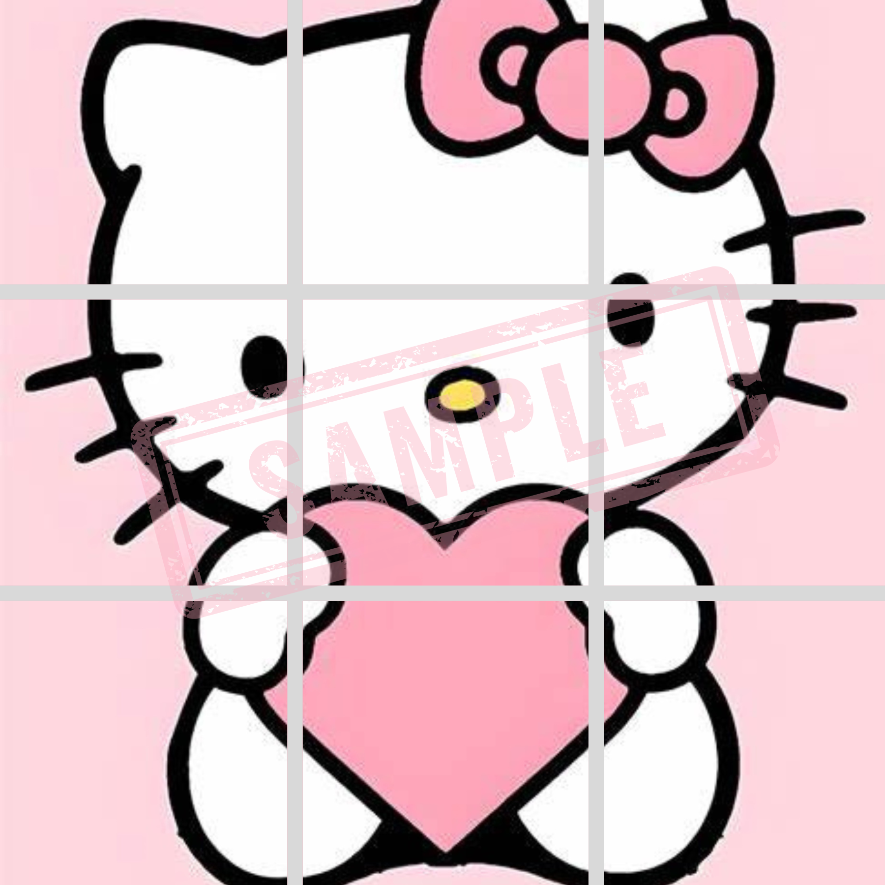 hello kitty magnet puzzle fridge magnets kids toys play time puzzles imagination magnetic play purple squirrel magnets purple squirrel custom personalized design purple squirrel squares