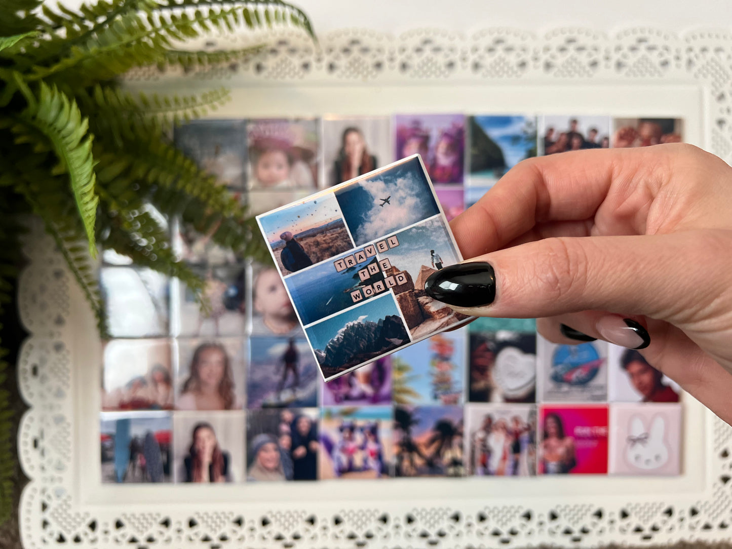 Custom Square Photo Magnets 2"x2"